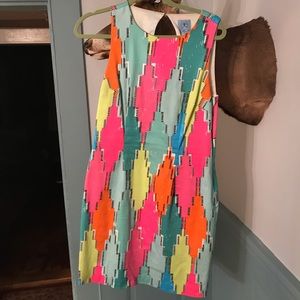 CeCe Dress (Multi Colored) Size 10